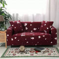 Sofa Cover-Burgundy Blossom SC-P1