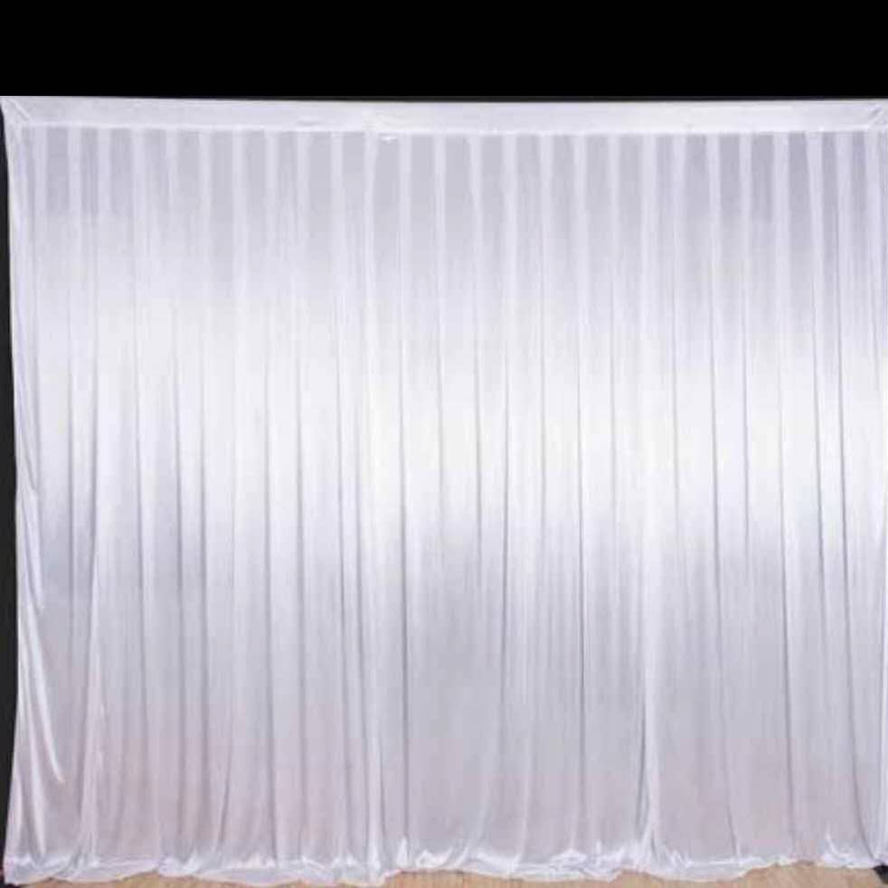 3X3 Backdrop No Swag 3880# White