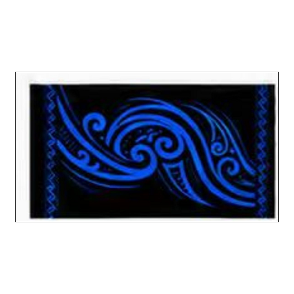 Lava Lava/Sarong-Blue Maori