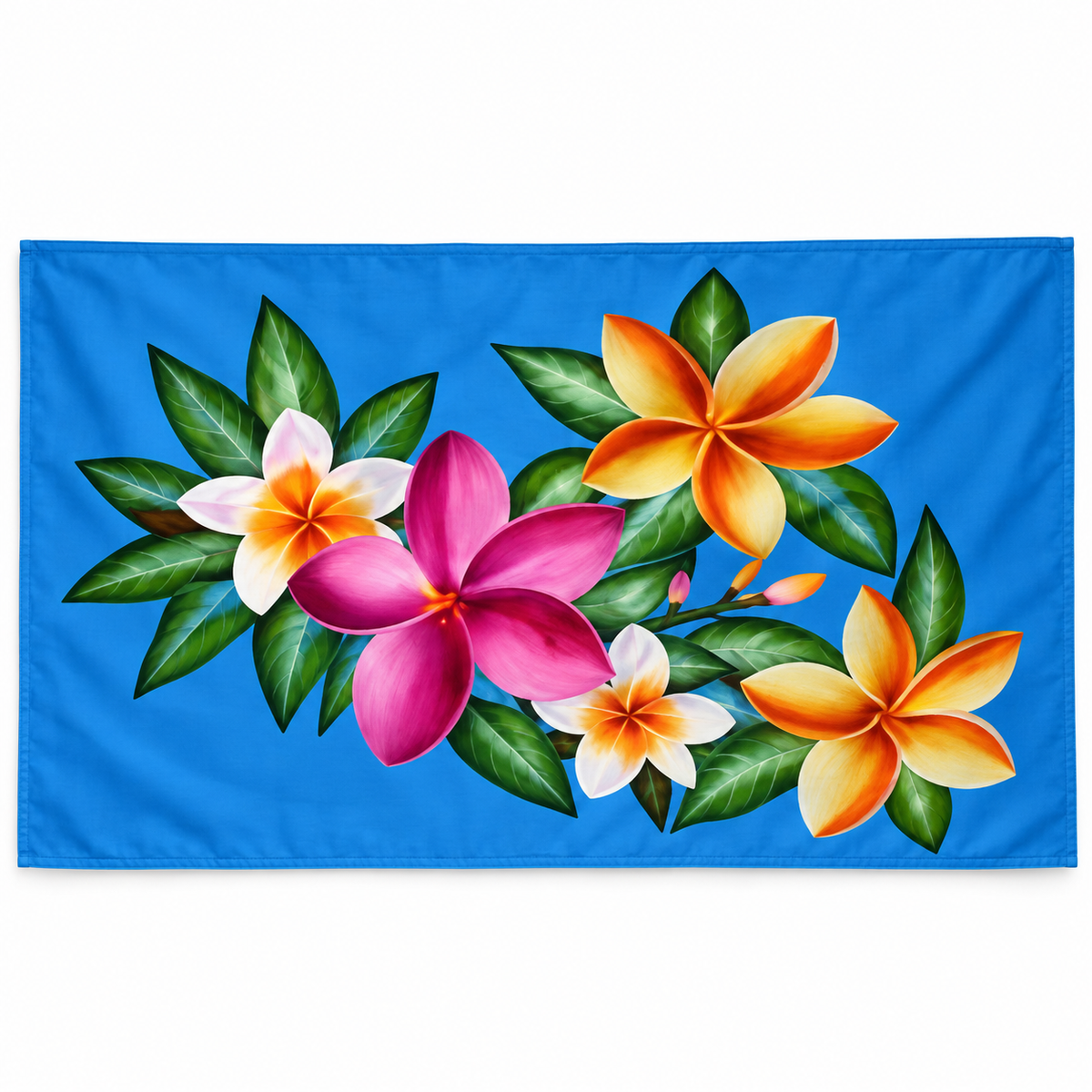 Womens Lava Lava/Sarong-Blue