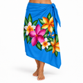 Womens Lava Lava/Sarong-Blue
