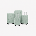 Light Green PPSuitcase 4PCS Set 20 24 28 32 inch