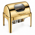 Chafing Dish Rectangle-Gold