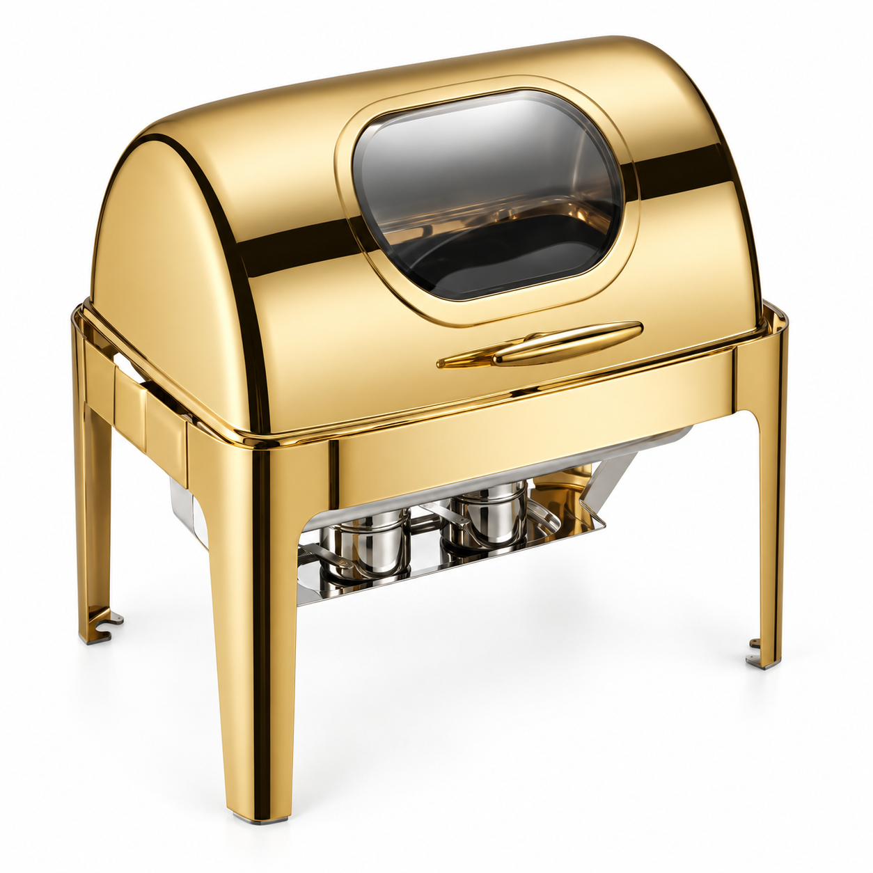 Chafing Dish Rectangle-Gold