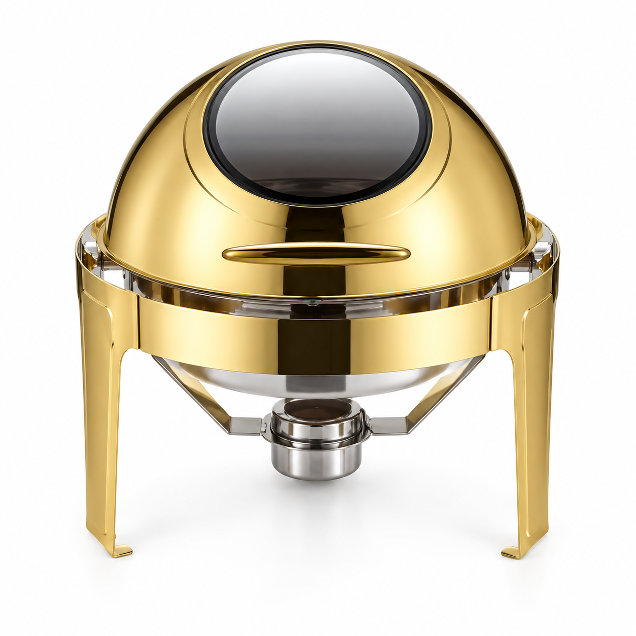 Chafing Dish Round-Gold