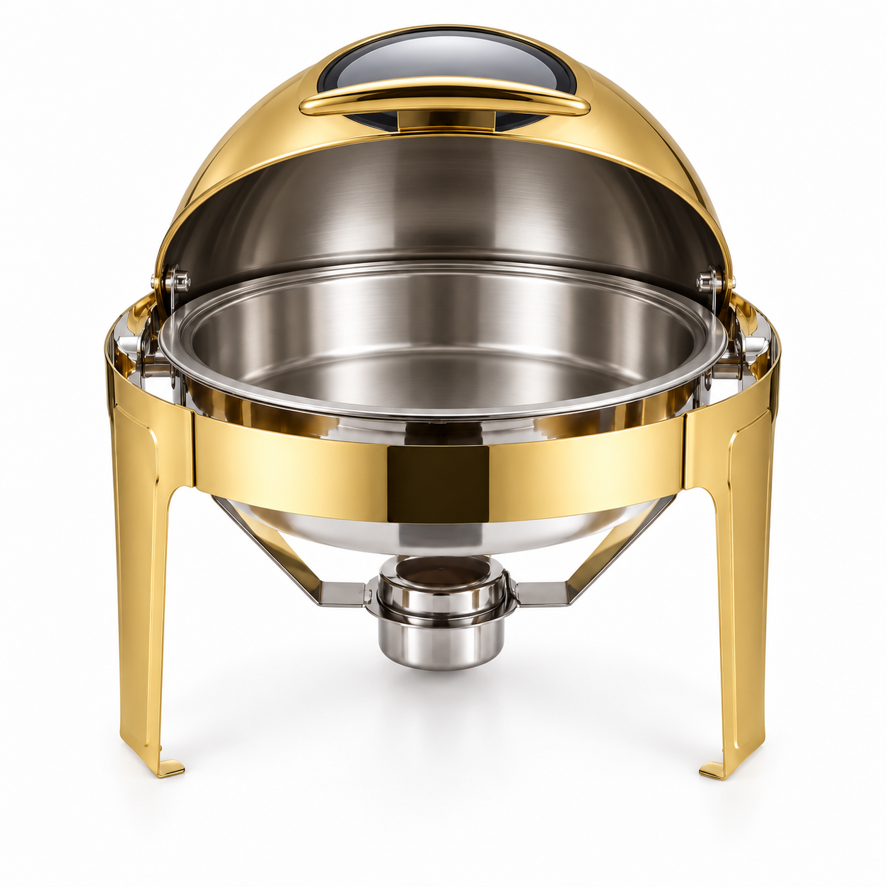 Chafing Dish Round-Gold