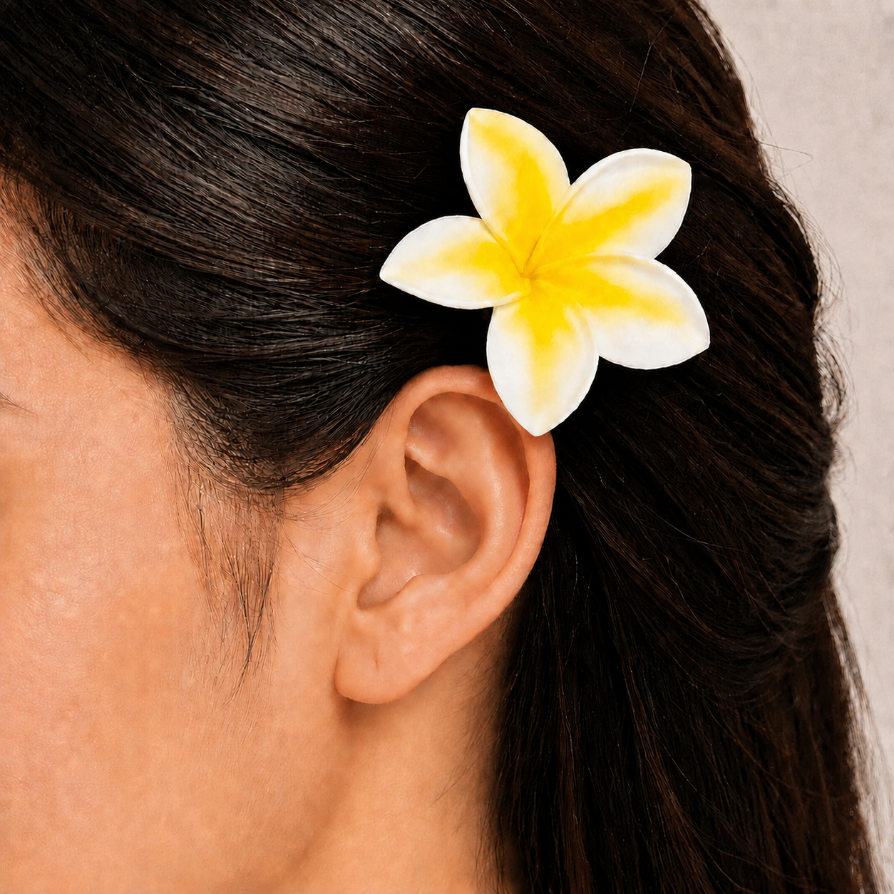 Plumeria Hair Flowers Pack