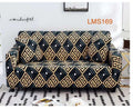 Sofa Cover- Geometric Gold SC-P3