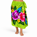 Womens Lava Lava/Sarong-Lime