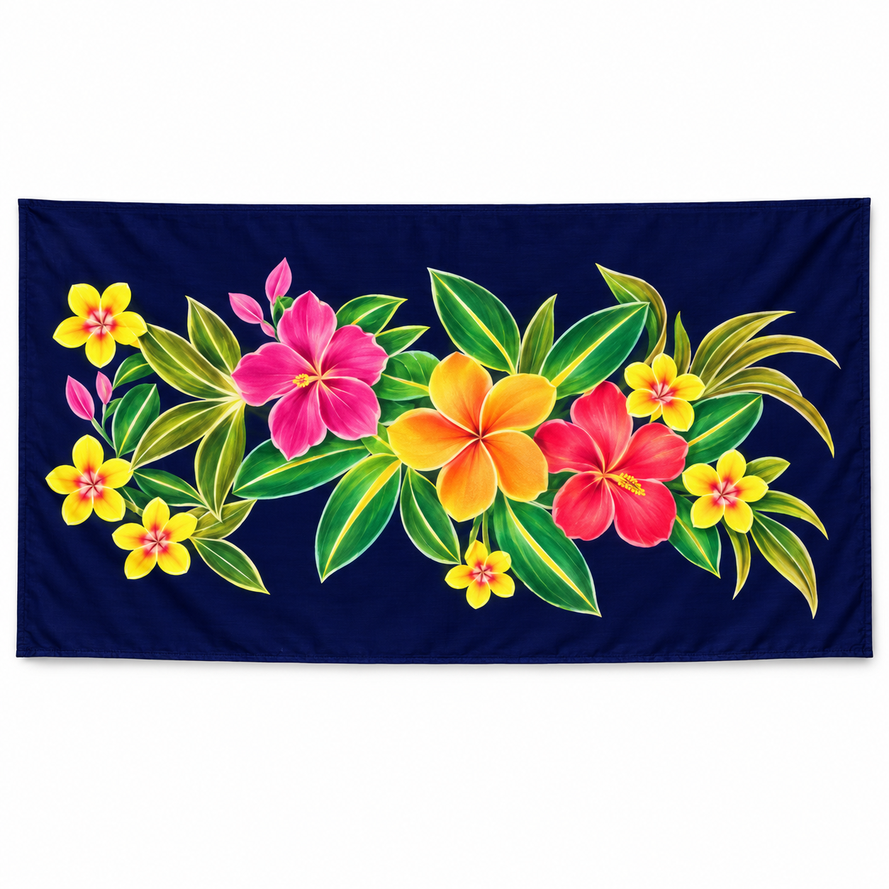 Womens Lava Lava/Sarong-Navy