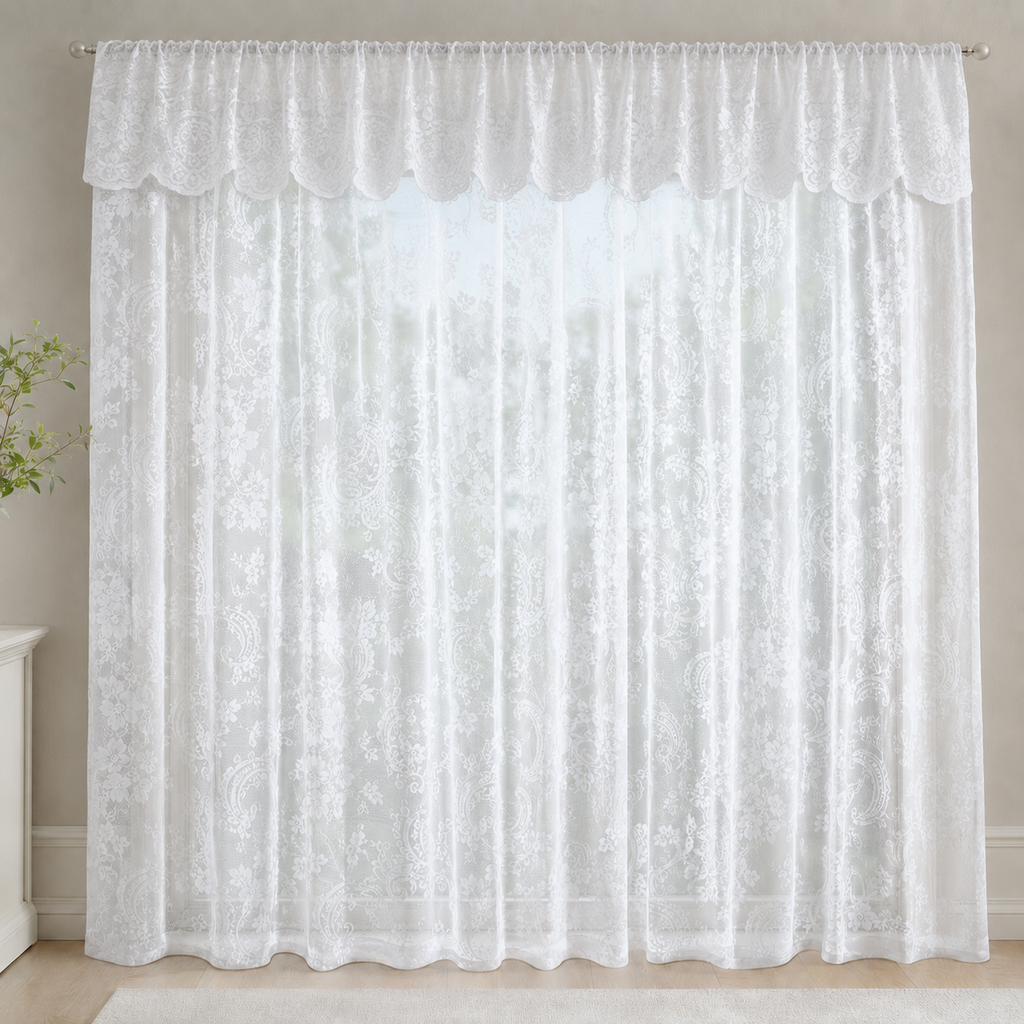 Net Curtain White