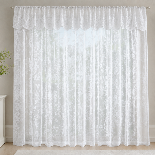 Net Curtain White