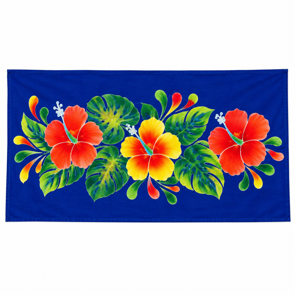 Womens Lava Lava/Sarong-Royal Blue