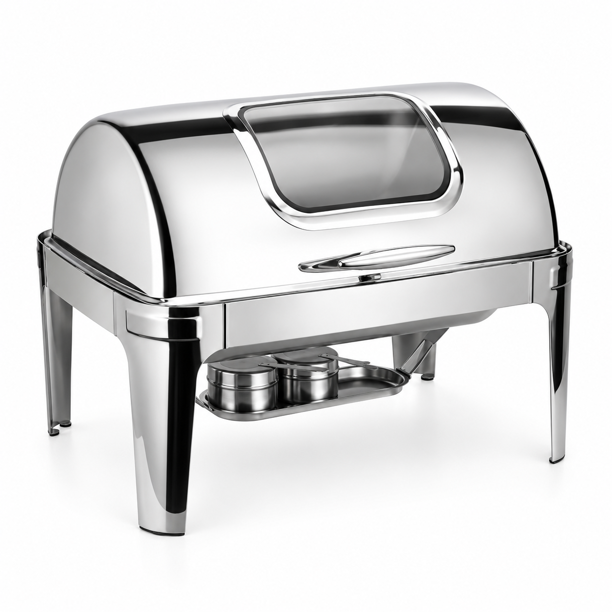 Chafing Dish Rectangular-Silver