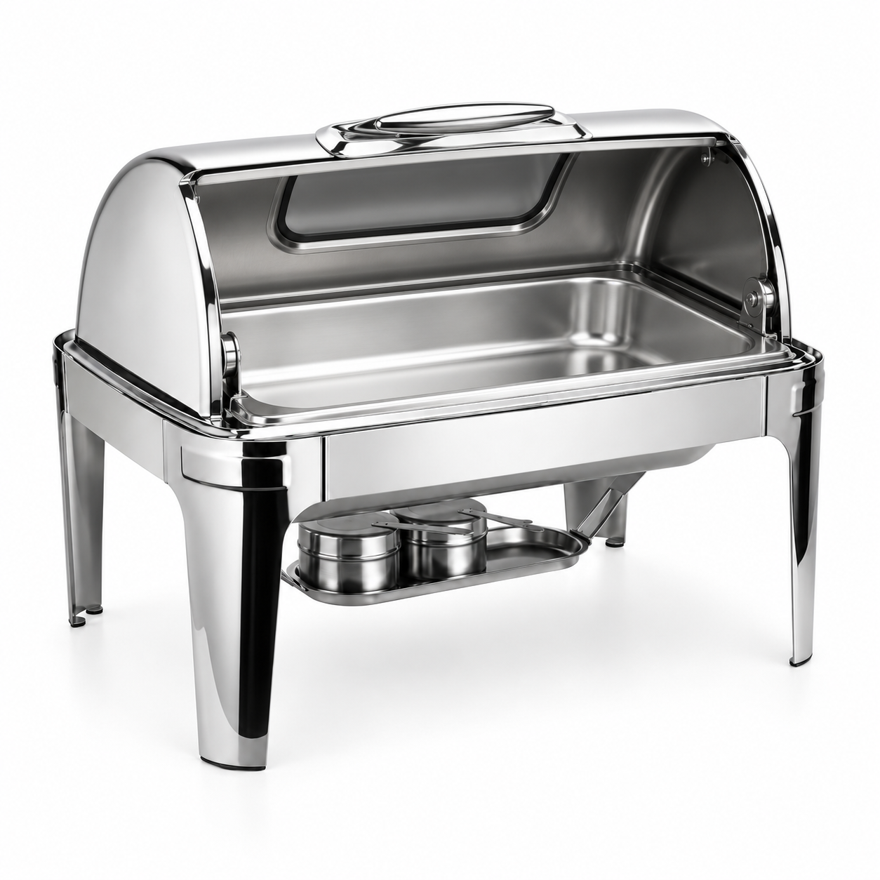 Chafing Dish Rectangular-Silver