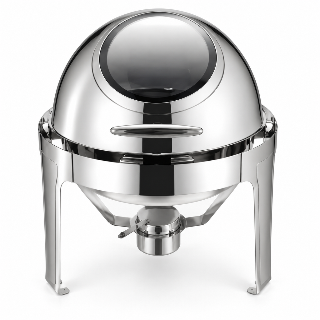 Chafing Dish Round-Silver