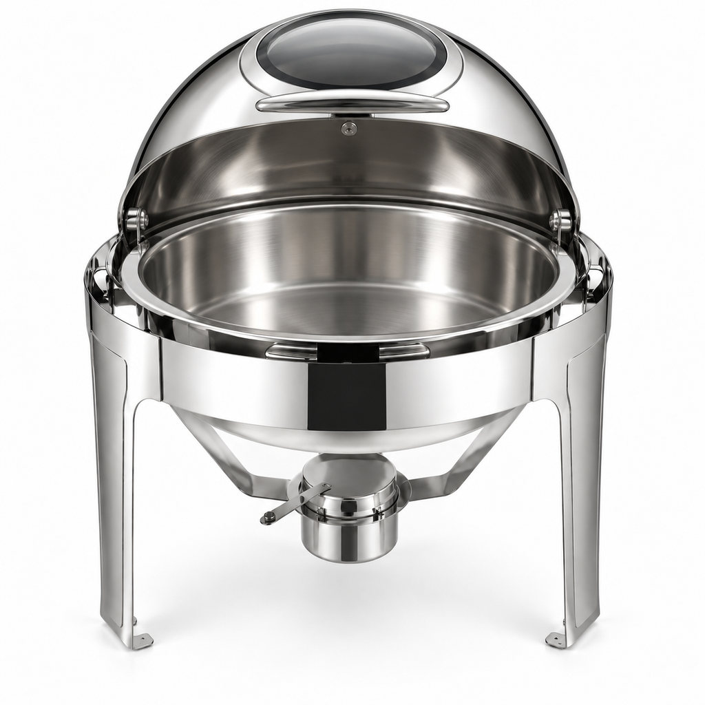 Chafing Dish Round-Silver