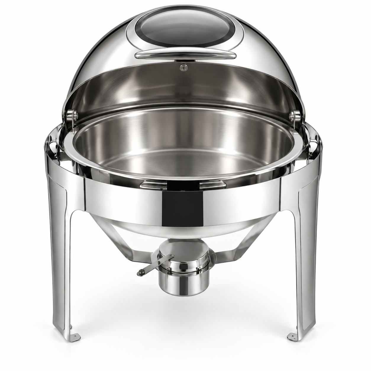 Chafing Dish Round-Silver