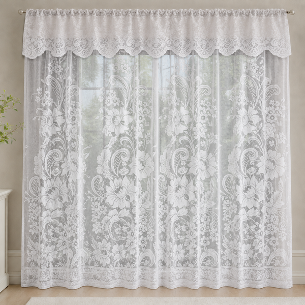 Net Curtain White