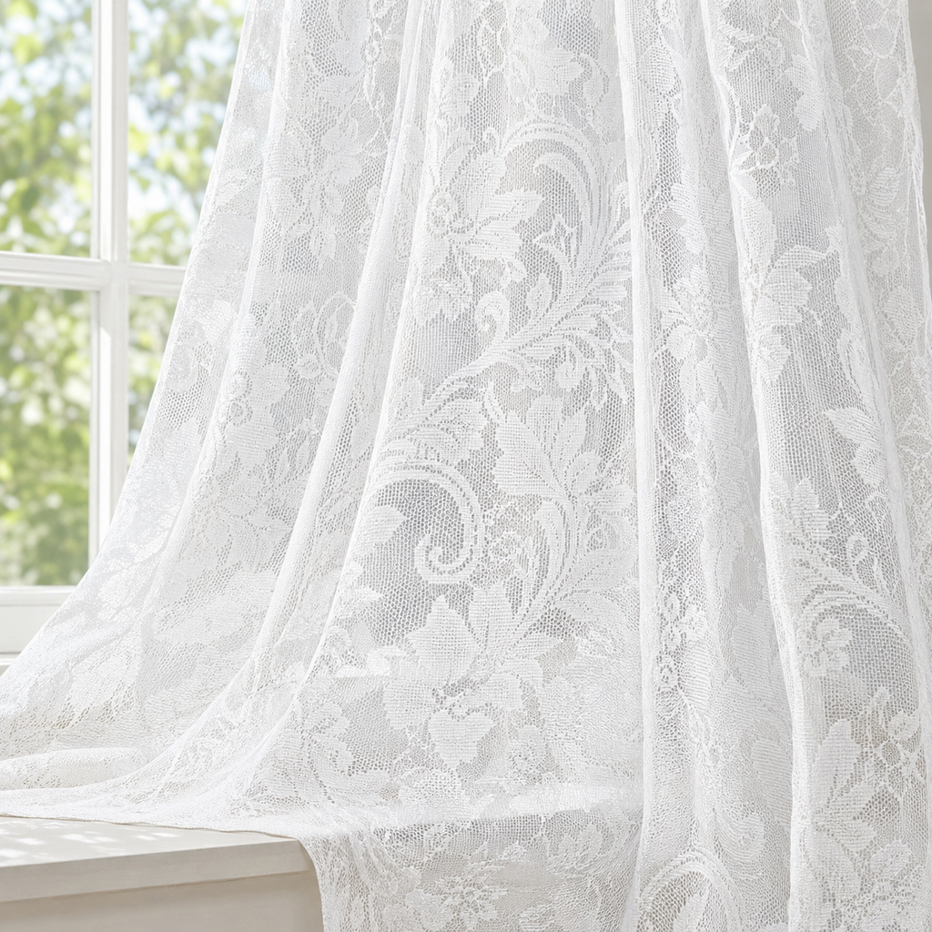 Net Curtain White