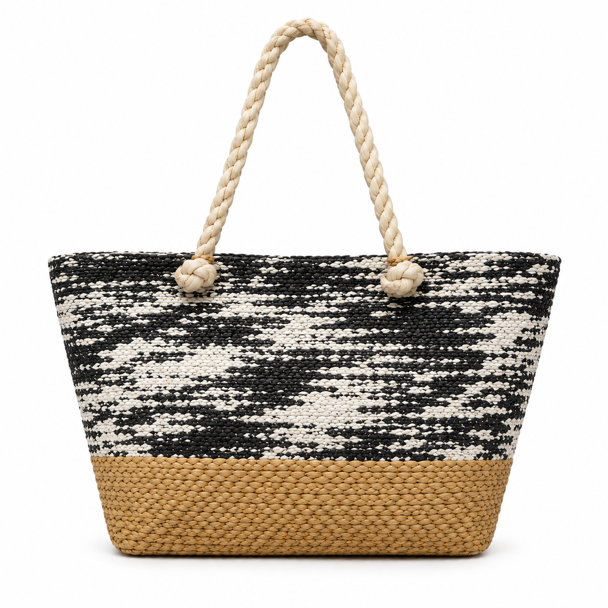 Womens Woven Tote Bag