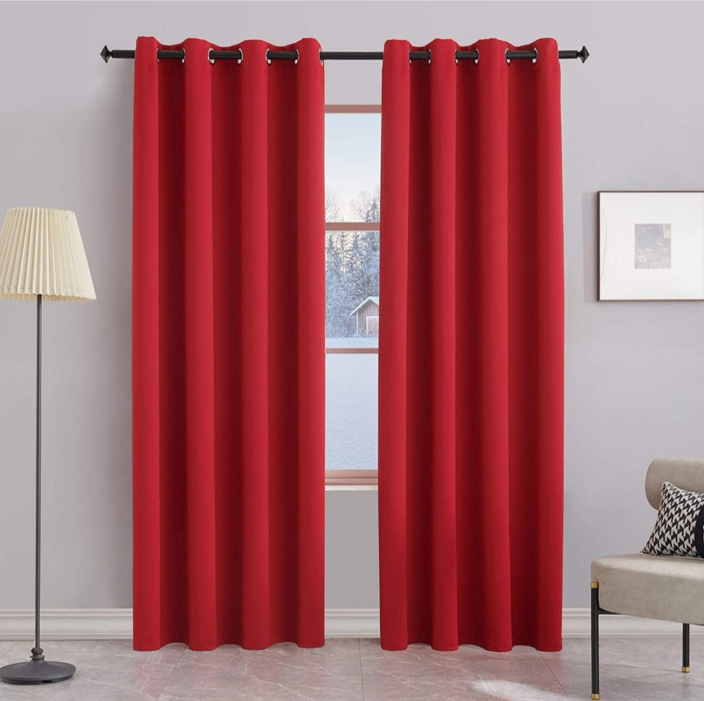 Eyelet Pencil Pleat Curtain-3