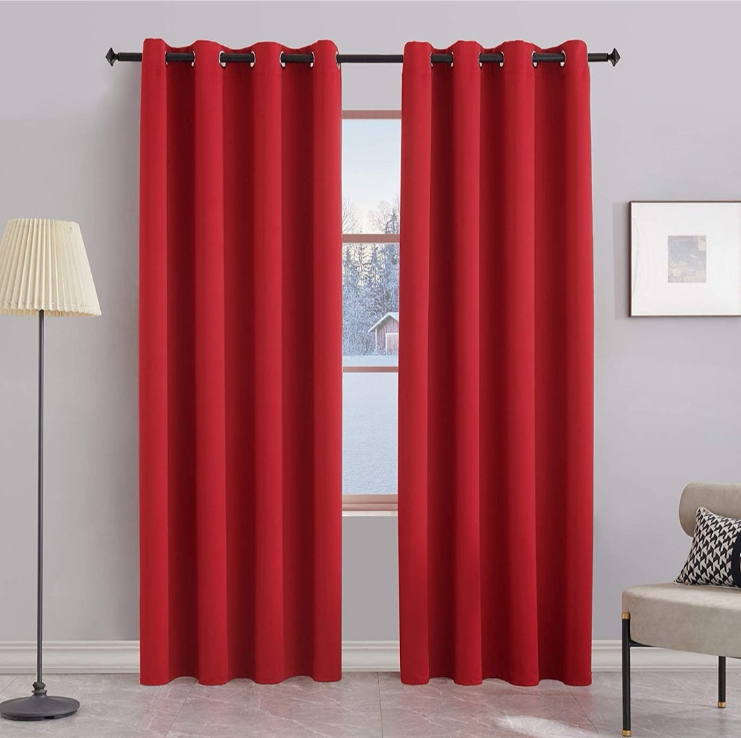 Eyelet Pencil Pleat Curtain-3