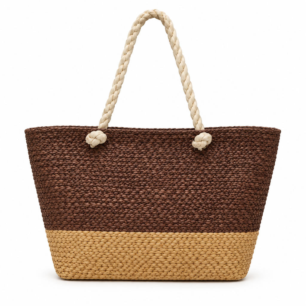 Womens Woven Tote Bag