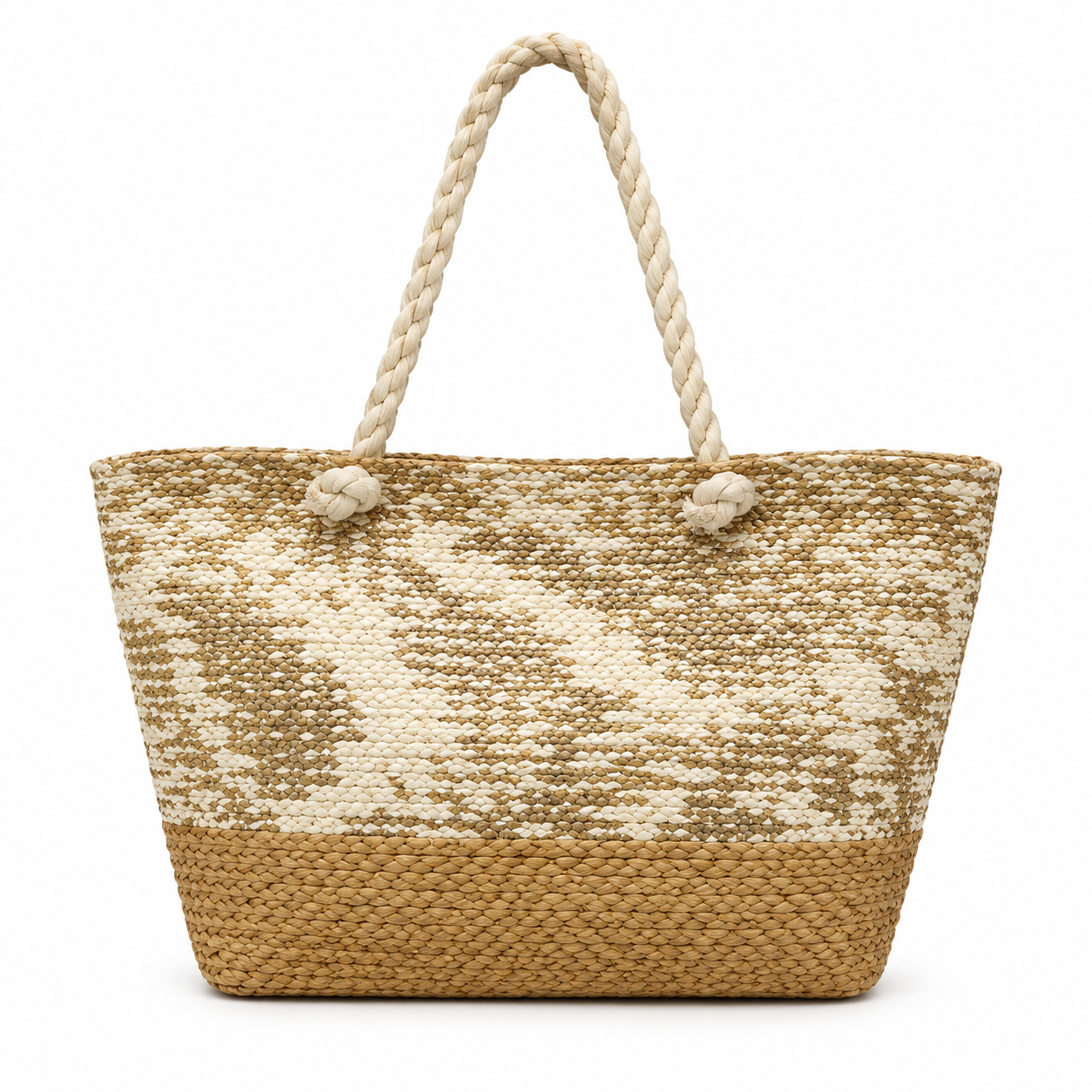Womens Woven Tote Bag