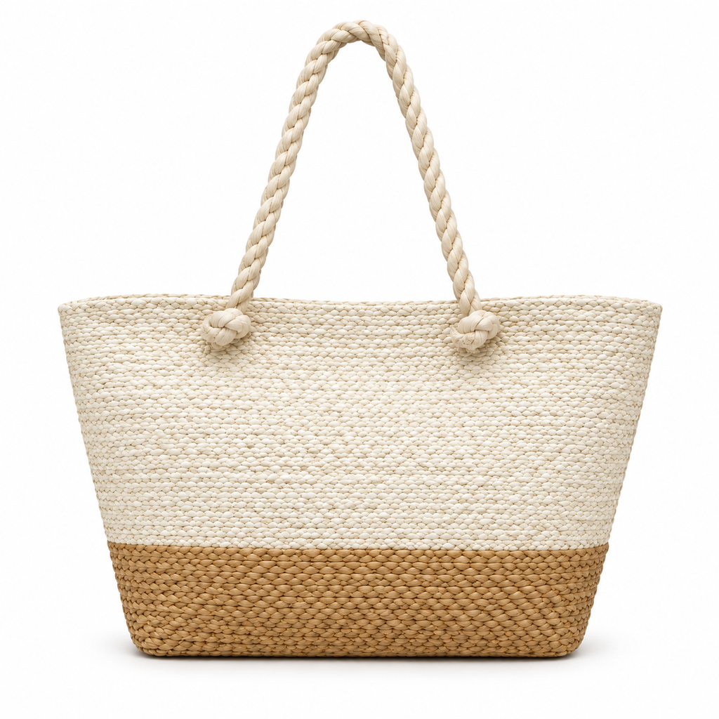 Womens Woven Tote Bag
