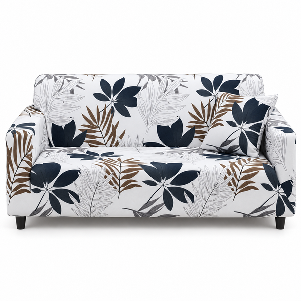 Sofa Cover - Leaf Print