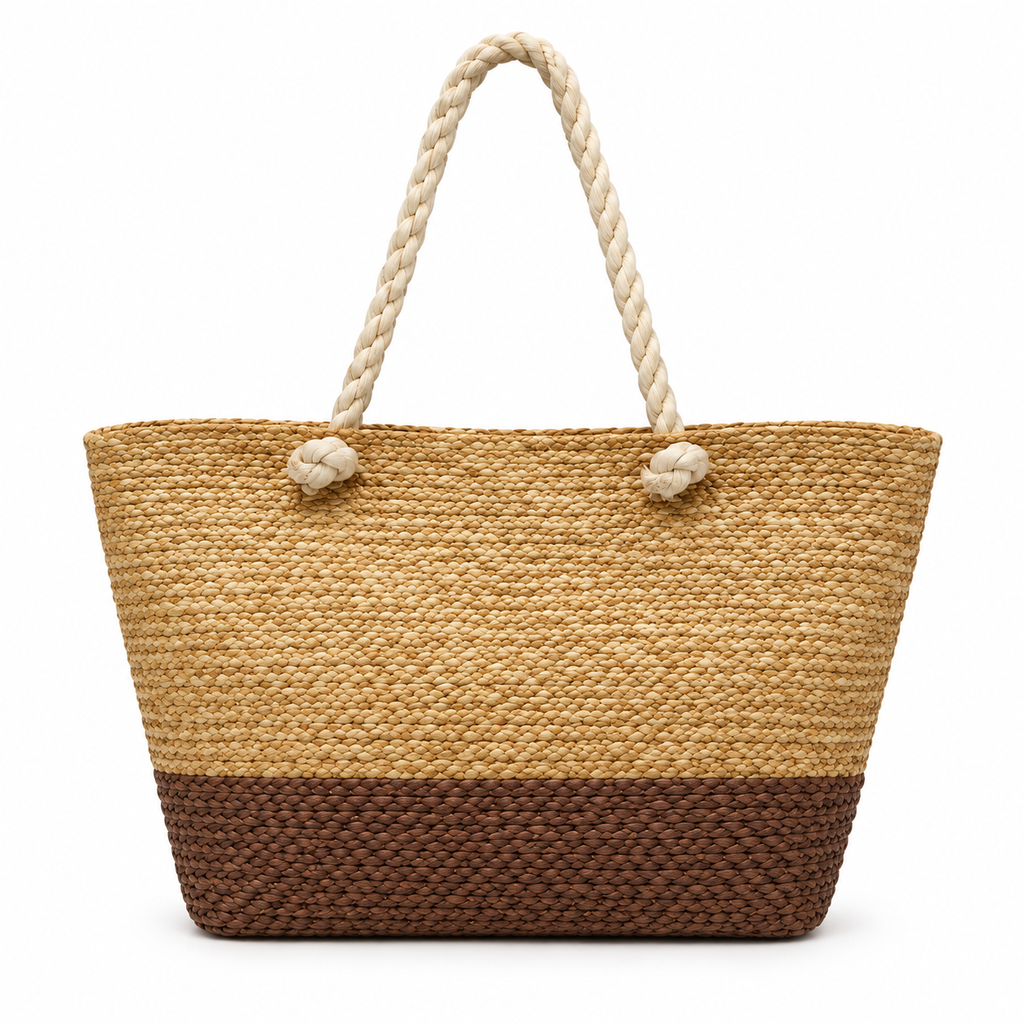 Womens Woven Tote Bag